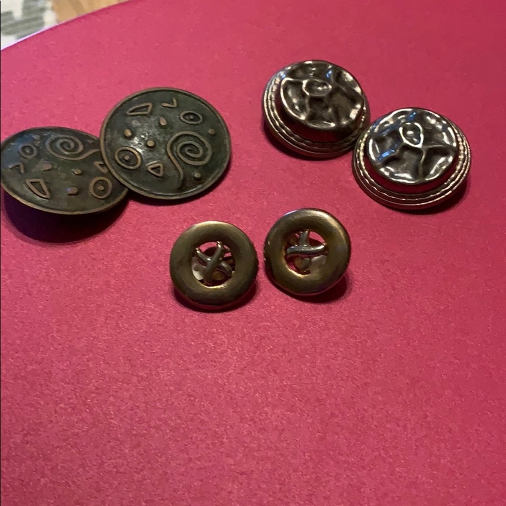 Clip on earrings